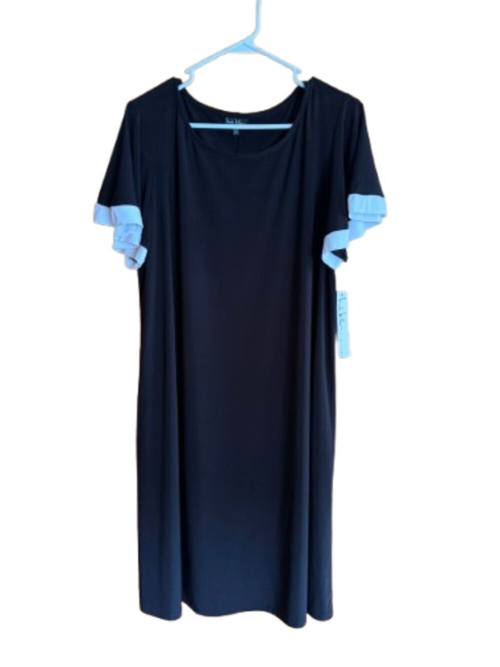 Nicole Miller Black short-sleeve dress Size 2XL - NWT (A63)